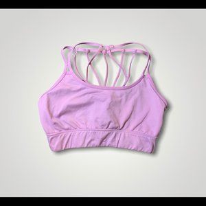 Fabletics Caged Bra size medium pink